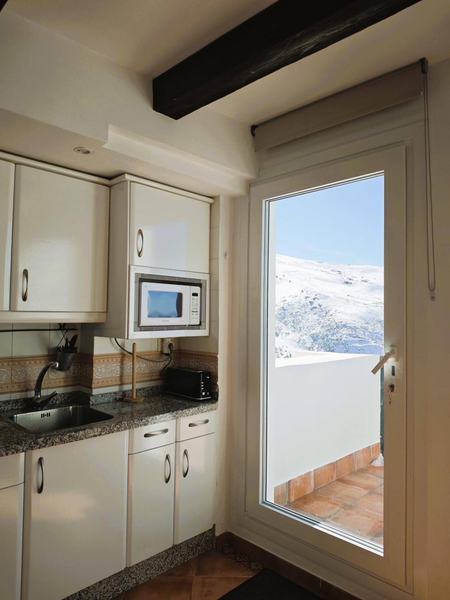 Apartamento Nievesol Con 2 Parking Y Wifi Serra Nevada Exterior foto