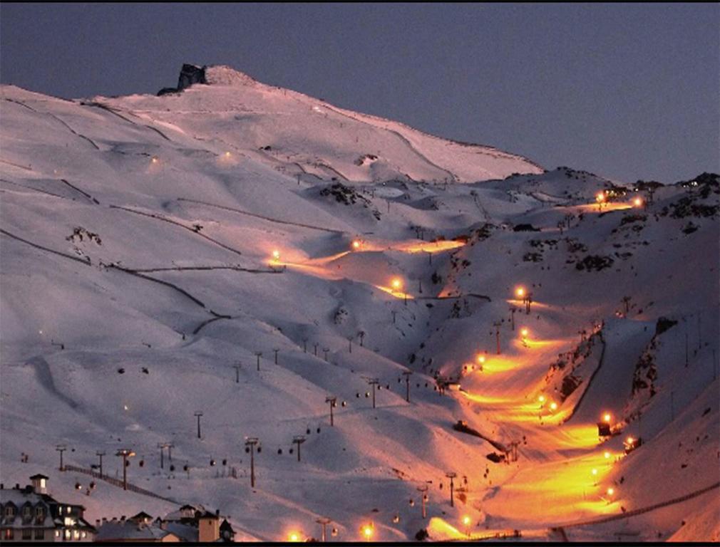 Apartamento Nievesol Con 2 Parking Y Wifi Serra Nevada Exterior foto
